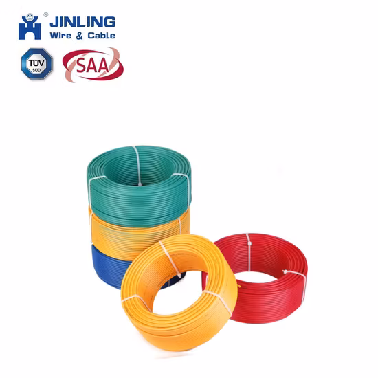 Wire and Cable 2-Core 3-Core 0.75 1 1.5 2.5 4 Square Rvv Outdoor Waterproof and Sunscreen Copper Core Cord