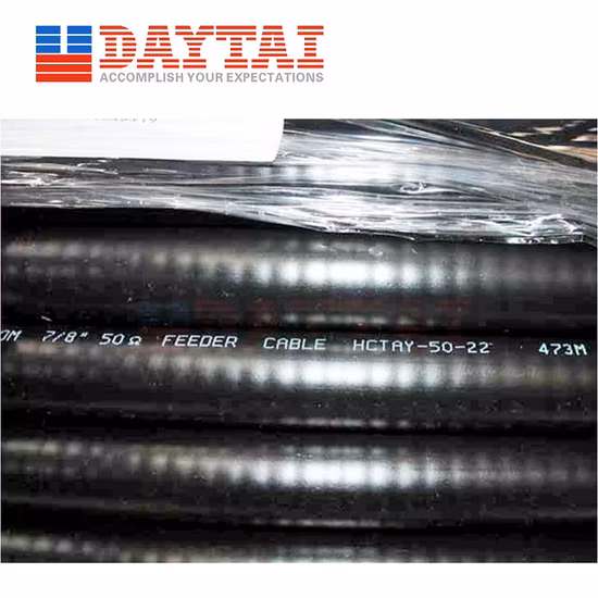 RF Feeder Cable 1/2" 1/2 S Supperflex 3/8"5/8"7/8" 7/8L 3"1-5/8"Andrew Leaky Telecom Leaky Coaxial Cable 1 2 Feeder Cable LMR 100 195 200 240 300 400 500 600