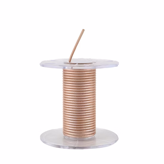 Tinned Copper Conductor and PVC Over Jacket Coaxial Cable